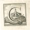 Gaspar Van Wittel (Vanvitelli), Antiken von Herculaneum Buchstabe C, Radierung, 18. Jh. 1