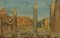 Sconosciuto, Fori Imperiali e Colosseo, Pittura ad olio, Immagine 4