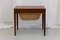 Vintage Danish Rosewood Sewing Table by Severin Hansen for Haslev, 1960s 1