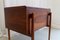 Mid-Century Danish Modern Rosewood Sewing Table, 1950s 2