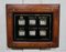 Antique Oak Butlers Bell Box, 1910s, Image 6