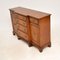 Kleines Breakfront Sideboard aus Wurzelholz, 1930er 5