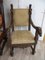 19th Century Renaissance Armchair in Teak, Italy 1