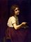 Tommaso Rivoli, Soup: Homage to William-Adolphe Bouguereau, Oil on Canvas, 20th Century, Image 2