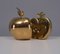 Hollywood Regency Dutch Brass Apple Bookends from Apko, 1978, Set of 2 7