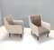 Pearl Grey and Taupe Velvet Armchairs by Carlo De Carli, Set of 2, Image 4