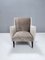 Pearl Grey and Taupe Velvet Armchairs by Carlo De Carli, Set of 2, Image 7