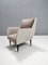 Pearl Grey and Taupe Velvet Armchairs by Carlo De Carli, Set of 2 8