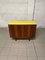 Vintage Italian Sideboard in Rosewood with Top in Yellow Anti, 1960s, Image 17