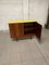 Vintage Italian Sideboard in Rosewood with Top in Yellow Anti, 1960s 5