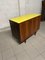 Vintage Italian Sideboard in Rosewood with Top in Yellow Anti, 1960s, Image 16