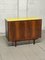 Vintage Italian Sideboard in Rosewood with Top in Yellow Anti, 1960s 1