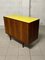 Vintage Italian Sideboard in Rosewood with Top in Yellow Anti, 1960s, Image 13