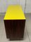 Vintage Italian Sideboard in Rosewood with Top in Yellow Anti, 1960s, Image 14