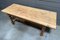 French Bleached Oak Farmhouse Dining Table, 1920s 14