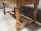 French Bleached Oak Farmhouse Dining Table, 1920s 6