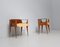 Italienische Vintage Teak Nachttische, 1950er, 2er Set 5