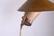 Lámpara de pie cónica italiana de latón atribuida a Stilnovo, años 50, Imagen 5