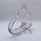 Dolphin Sculpture in Crystal from Daum, France, 1970s 3
