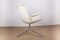 Fauteuil Modèle Fk 6725 en Cuir Blanc et Acier Chromé par Preben Fabricius et Jørgen Kastholm pour Walter Knoll., 2000s 5