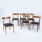 Mesa de comedor y sillas danesas vintage de teca. Juego de 7, Imagen 16