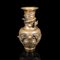 Antike chinesische viktorianische dekorative Vase aus Messing mit Drachenmotiv 2