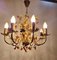 Large Murano Chandelier with Grapes and Leaves 6