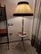 Italienische Dreibein Stehlampe aus Messing & Keramik, 1952 2