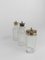 Antique Sheffield Silver Plated Cruet Set with Cut Crystal Bottles, 1890s, Set of 6 14