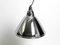 Large Chrome-Plated Sheet Steel Headlight Pendant Lamp by Ingo Maurer for Design M, 1960s, Image 14