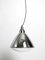 Large Chrome-Plated Sheet Steel Headlight Pendant Lamp by Ingo Maurer for Design M, 1960s 6