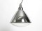 Large Chrome-Plated Sheet Steel Headlight Pendant Lamp by Ingo Maurer for Design M, 1960s 19