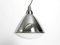 Large Chrome-Plated Sheet Steel Headlight Pendant Lamp by Ingo Maurer for Design M, 1960s, Image 19