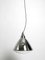 Large Chrome-Plated Sheet Steel Headlight Pendant Lamp by Ingo Maurer for Design M, 1960s 1