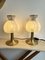 Italian Brass and Murano Glass Mushroom Table Lamps by Angelo Brotto for Esperia, 1970s, Set of 2 8