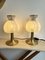 Italian Brass and Murano Glass Mushroom Table Lamps by Angelo Brotto for Esperia, 1970s, Set of 2, Image 8