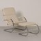 Lounge Chair D35 with Footstool by Anton Lorenz for Tecta, 1980s, Set of 2 3