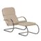 Lounge Chair D35 with Footstool by Anton Lorenz for Tecta, 1980s, Set of 2 1