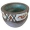 Keramiktopf oder Vase aus Steingut mit Glasur, 20. Jh. 1
