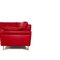 Leather Corner Sofa in Red 8