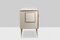 Italian Geometric Sideboard in Glass and Gilded Brass, Image 2