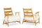 Lounge Armchairs in Blond Beech, 1950s, Set of 2, Image 1