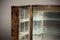 Mueble bar de pergamino marrón y latón de Aldo Tura, años 50, Imagen 4