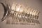 Horizontale Wandlampe aus Glas von Venini, 1970er 4