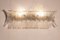 Horizontal Glass Wall Light from Venini, 1970s 9