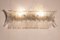 Horizontale Wandlampe aus Glas von Venini, 1970er 9