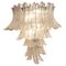 Wall Light in Transparent Glass Petals from Venini, 1970s 1