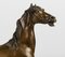Scultura in bronzo di cavallo che cammina, XX secolo, Immagine 4