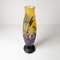 Art Nouveau Decorative Carved Glass Vase, Sweden, 1900s, Image 4