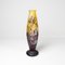 Art Nouveau Decorative Carved Glass Vase, Sweden, 1900s 2